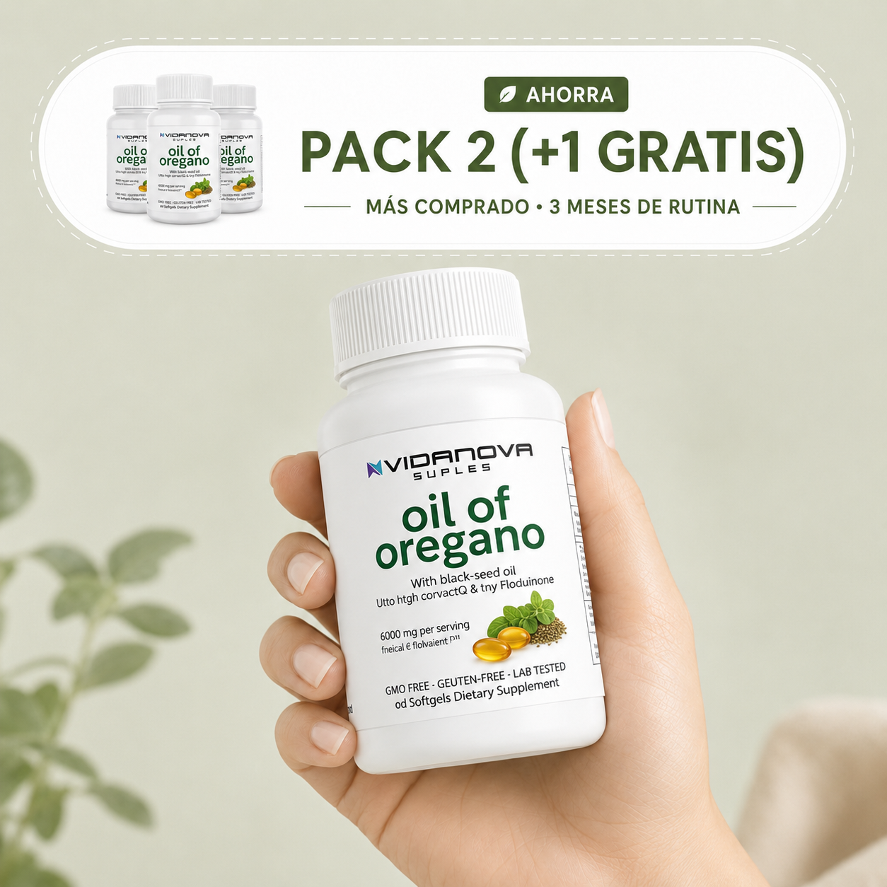 Aceite de orégano, un apoyo al sistema inmunológico