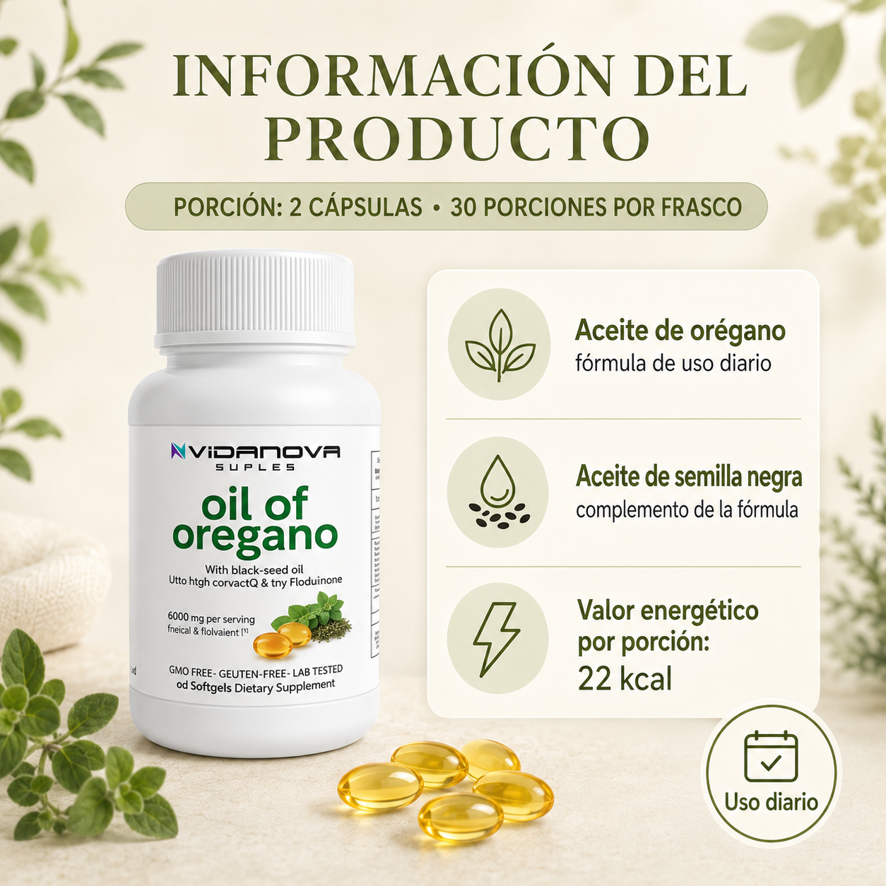 Aceite de orégano, un apoyo al sistema inmunológico